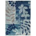 Nourison Tranquil Floral Leaves Area Rug