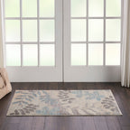 Nourison Tranquil Floral Leaves Area Rug