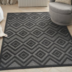 Nourison Versatile Indoor/Outdoor Geometric Flatweave Area Rug