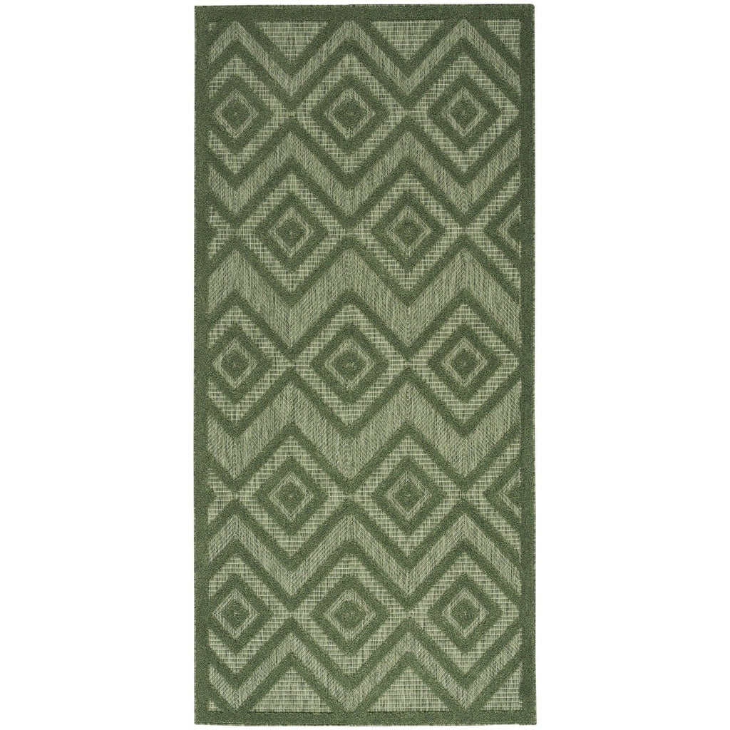 Nourison Versatile Indoor/Outdoor Geometric Flatweave Area Rug