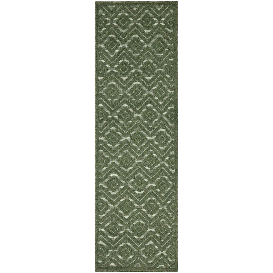 Nourison Versatile Indoor/Outdoor Geometric Flatweave Area Rug