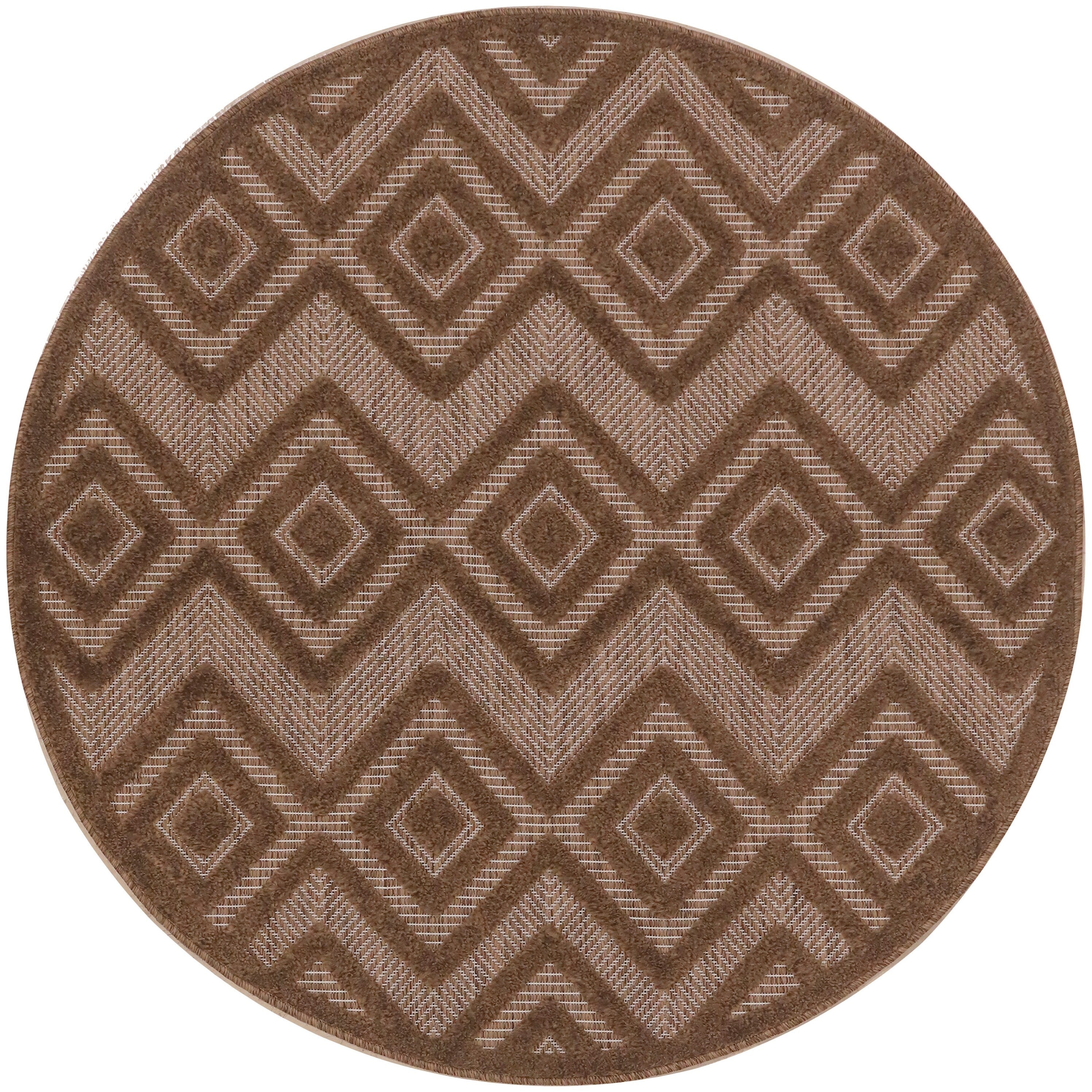 Nourison Versatile Indoor/Outdoor Geometric Flatweave Area Rug