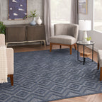 Nourison Versatile Indoor/Outdoor Geometric Flatweave Area Rug