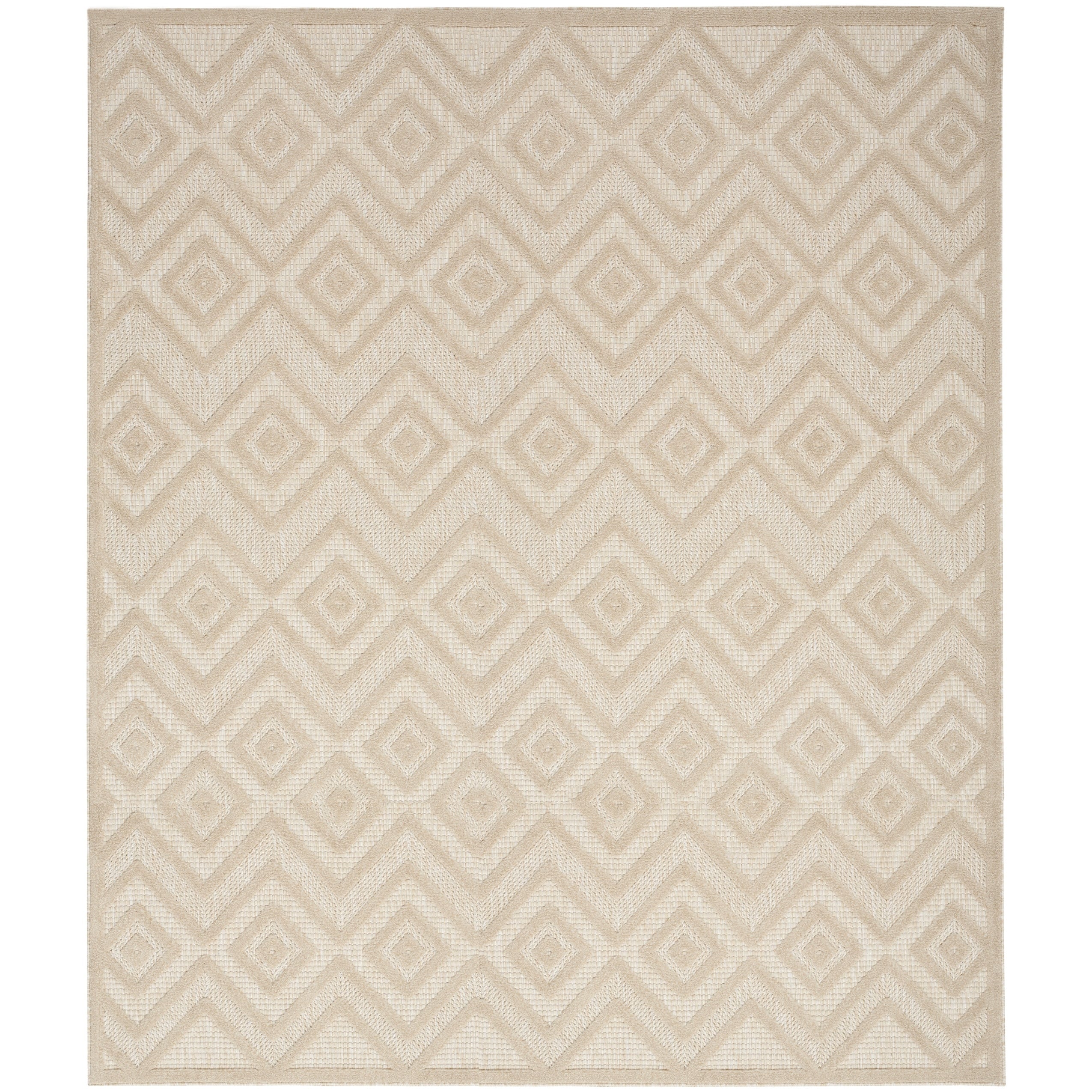 Nourison Versatile Indoor/Outdoor Geometric Flatweave Area Rug