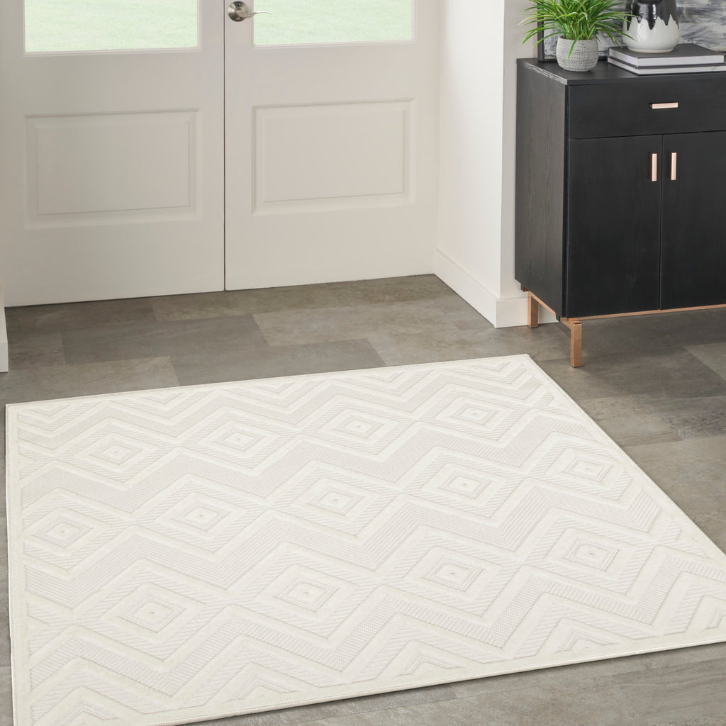 Nourison Versatile Indoor/Outdoor Geometric Flatweave Area Rug