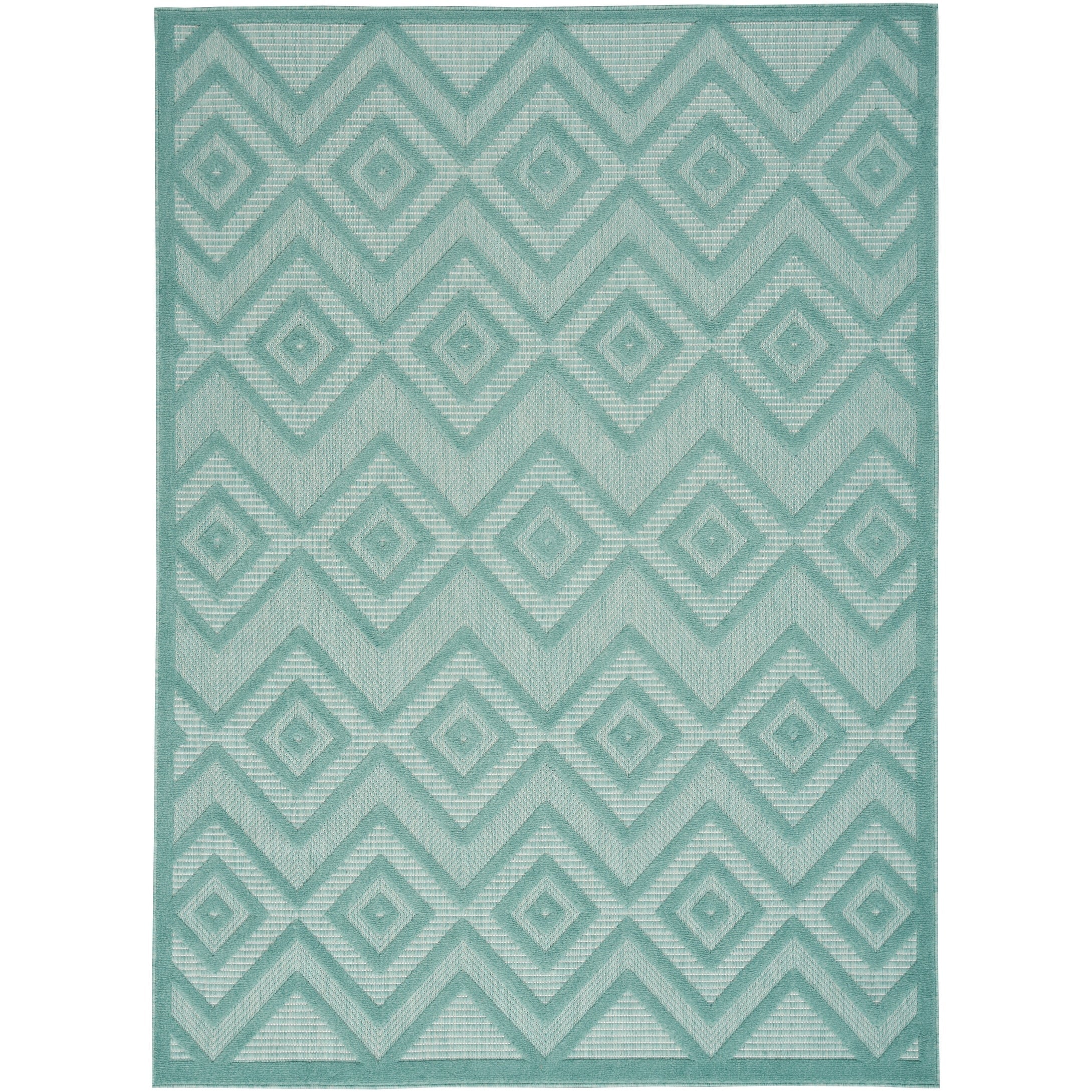 Nourison Versatile Indoor/Outdoor Geometric Flatweave Area Rug