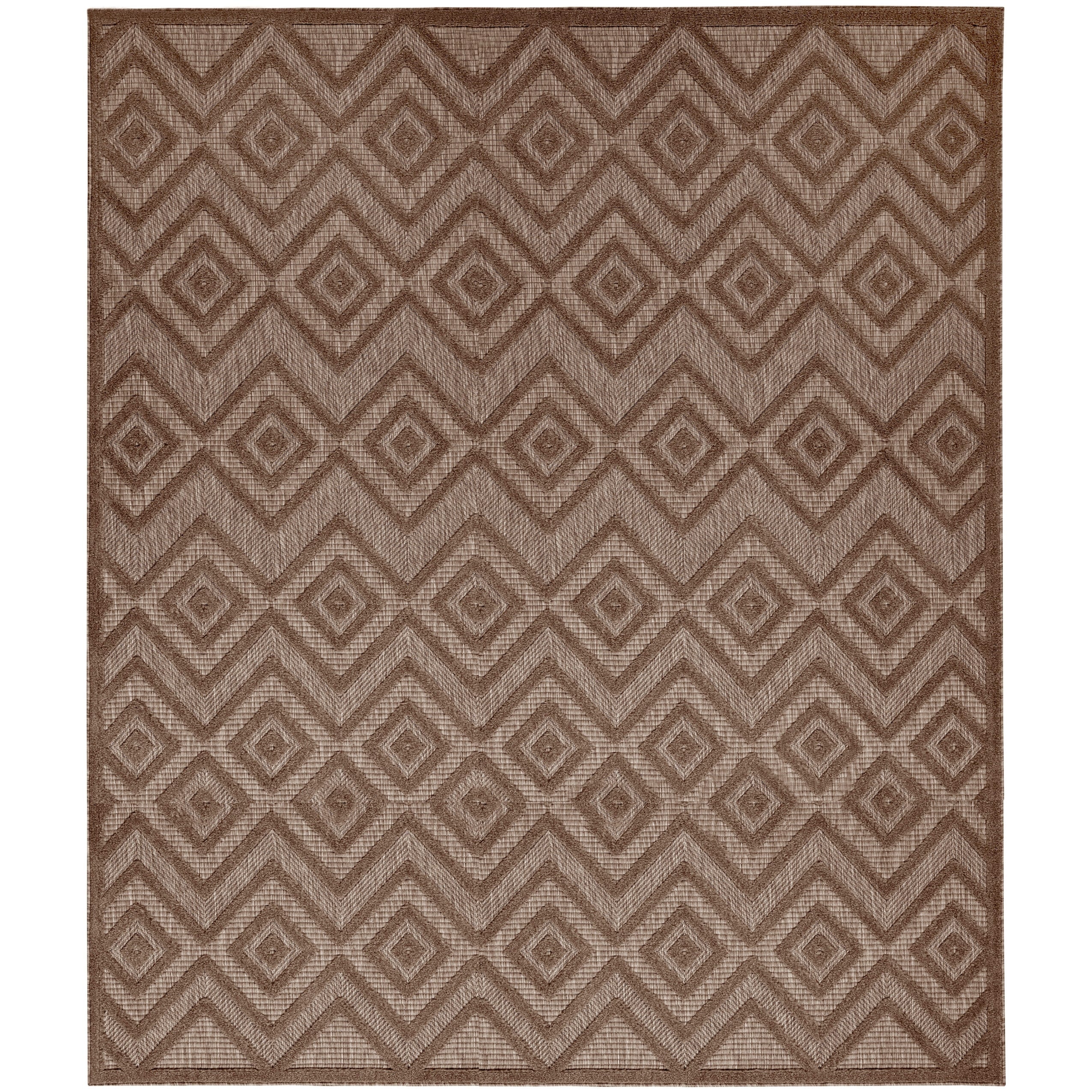 Nourison Versatile Indoor/Outdoor Geometric Flatweave Area Rug