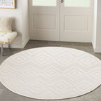 Nourison Versatile Indoor/Outdoor Geometric Flatweave Area Rug