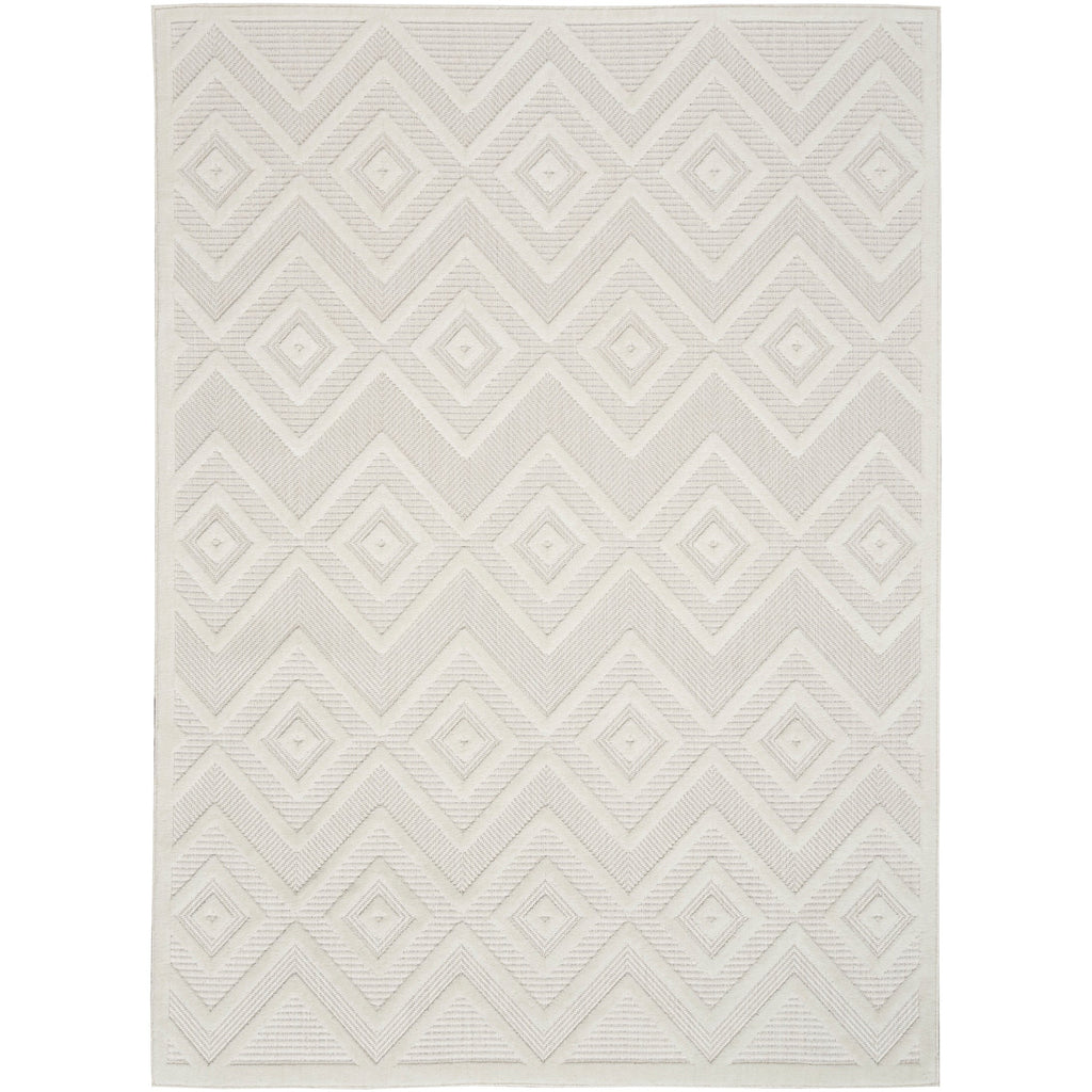 Nourison Versatile Indoor/Outdoor Geometric Flatweave Area Rug