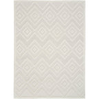Nourison Versatile Indoor/Outdoor Geometric Flatweave Area Rug