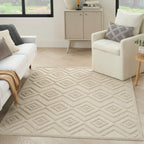 Nourison Versatile Indoor/Outdoor Geometric Flatweave Area Rug