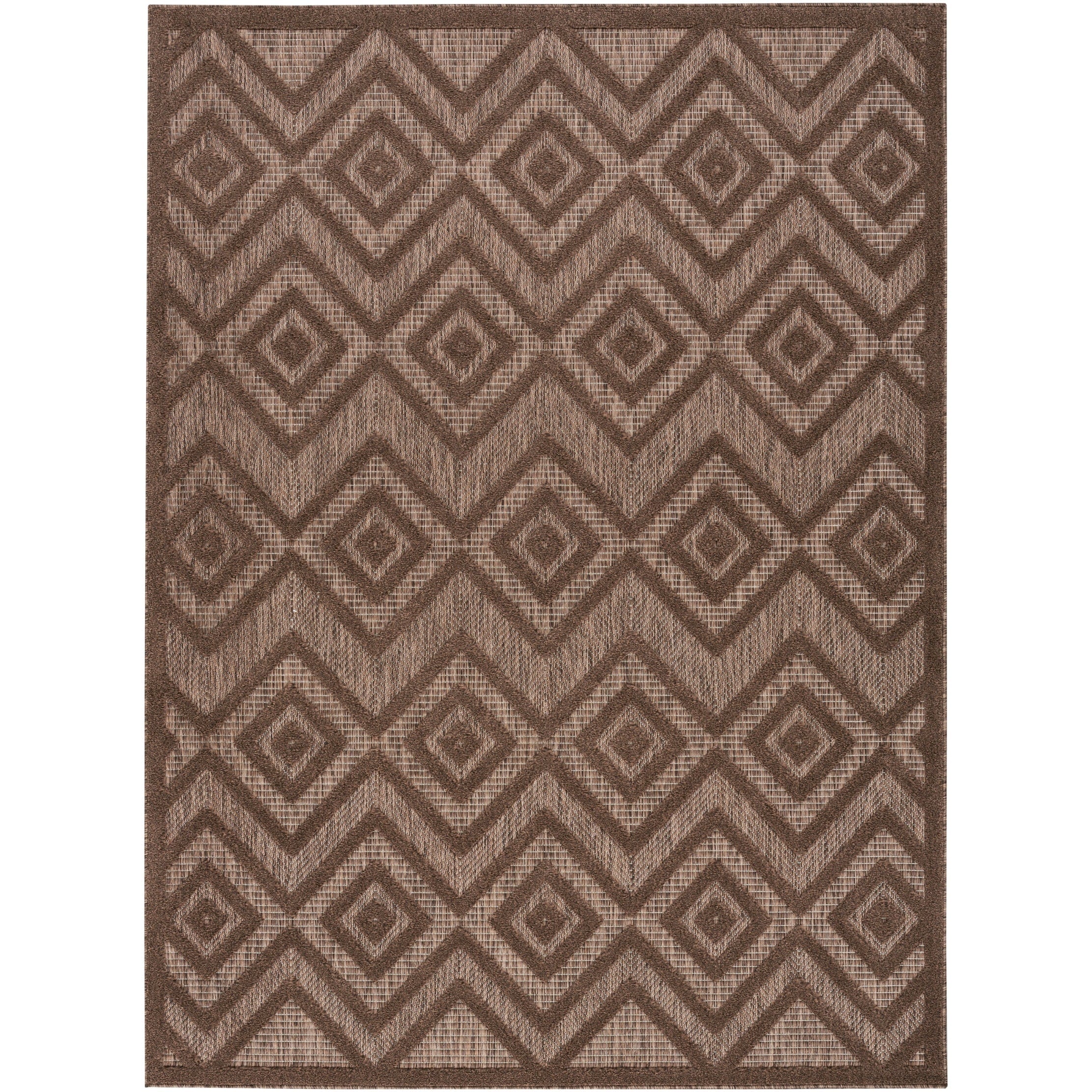 Nourison Versatile Indoor/Outdoor Geometric Flatweave Area Rug