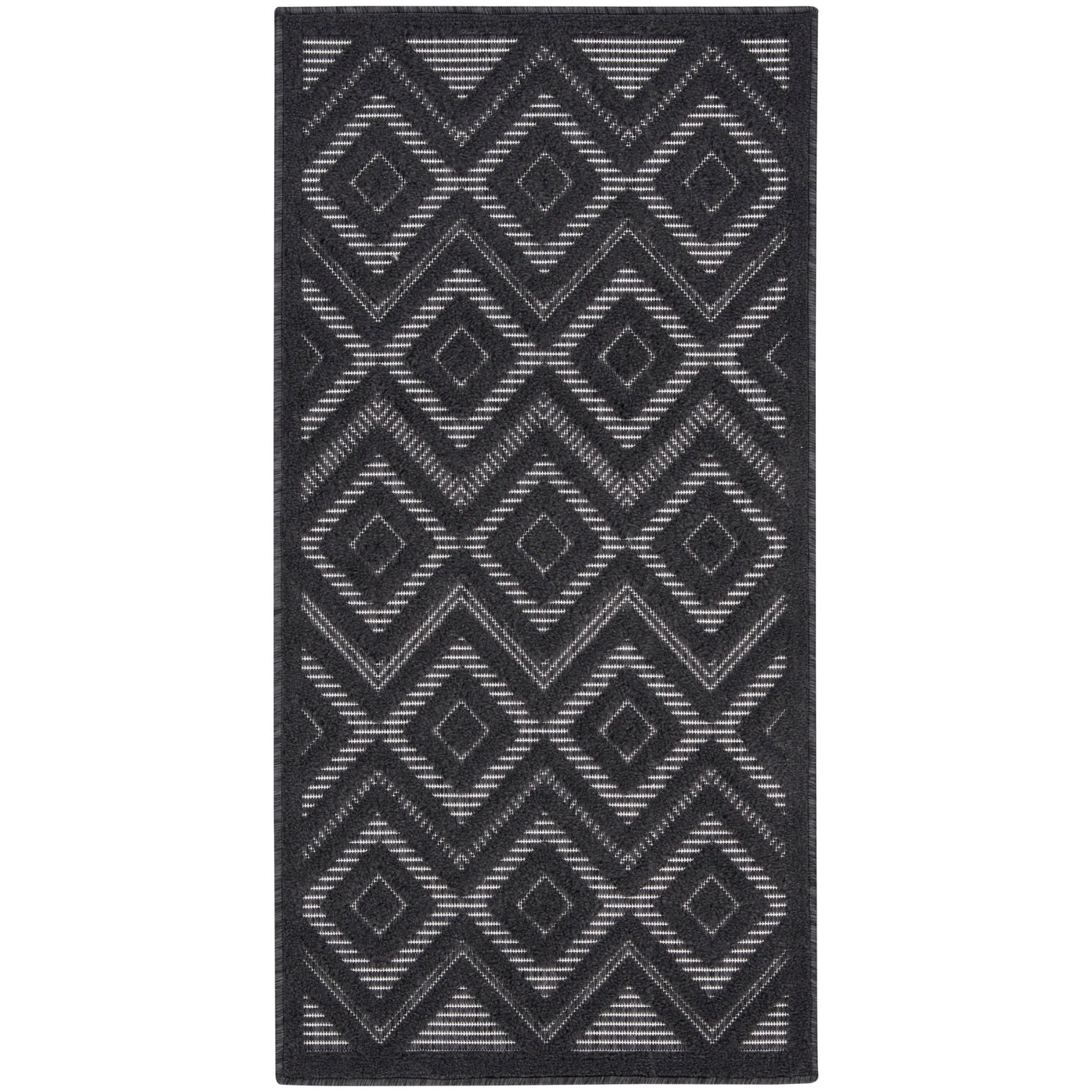 Nourison Versatile Indoor/Outdoor Geometric Flatweave Area Rug