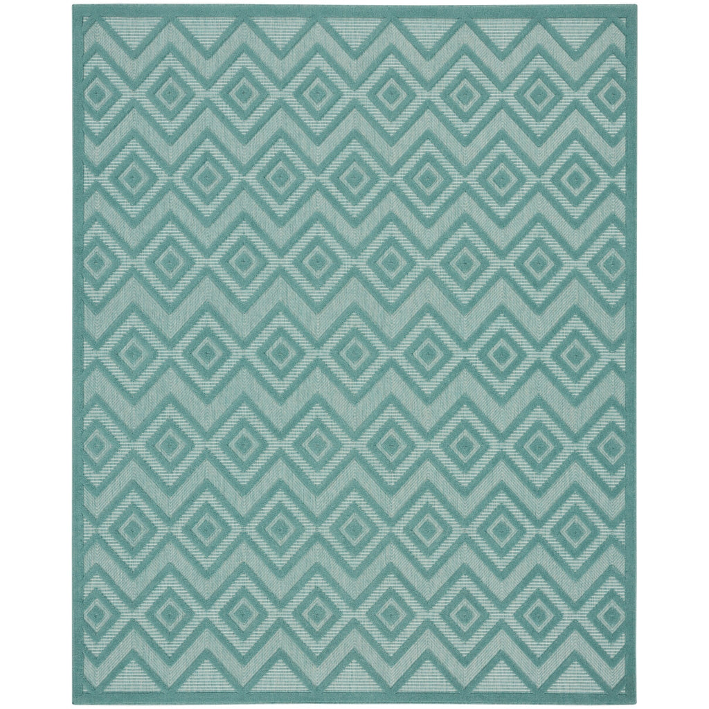 Nourison Versatile Indoor/Outdoor Geometric Flatweave Area Rug