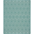 Nourison Versatile Indoor/Outdoor Geometric Flatweave Area Rug