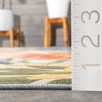 Nuloom Rosana Floral Machine Washable Indoor/Outdoor Area Rug