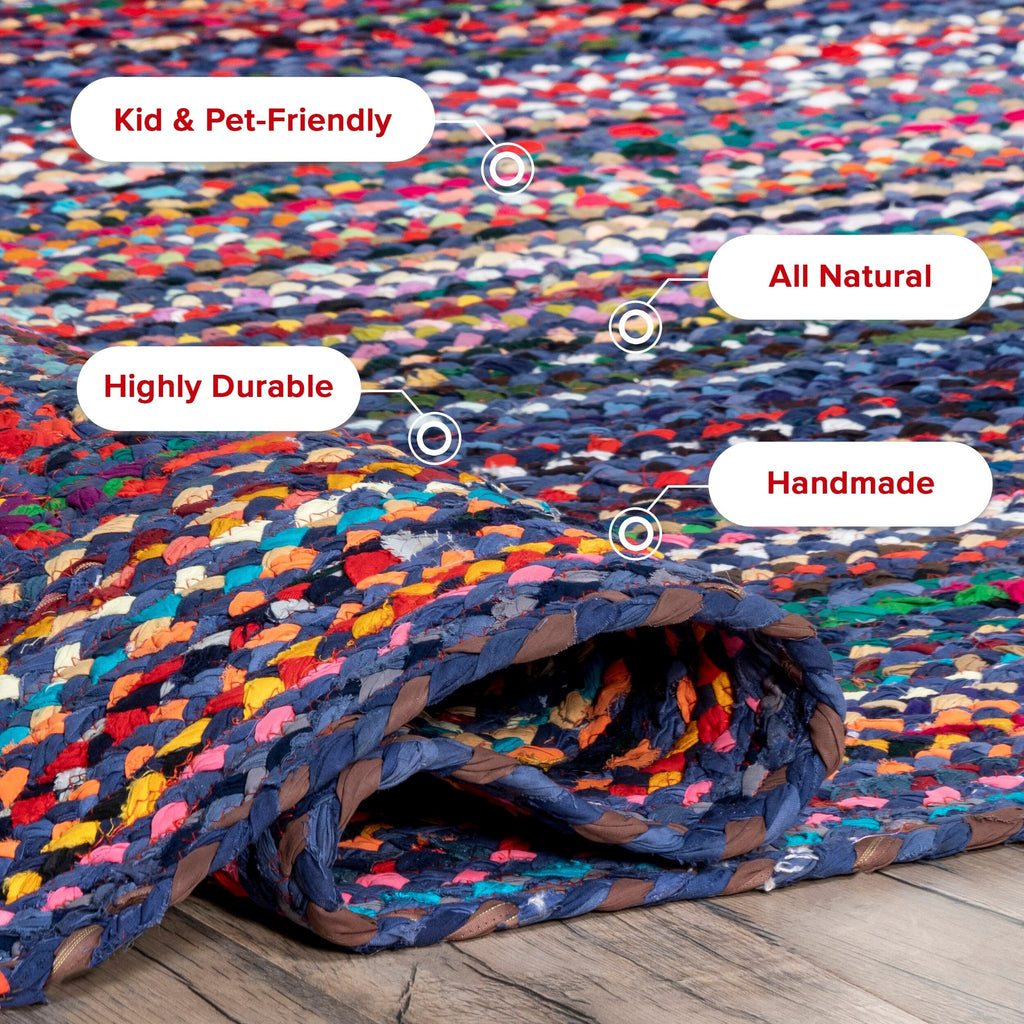 Nuloom Tammara Bohemian Hand Braided Area Rug