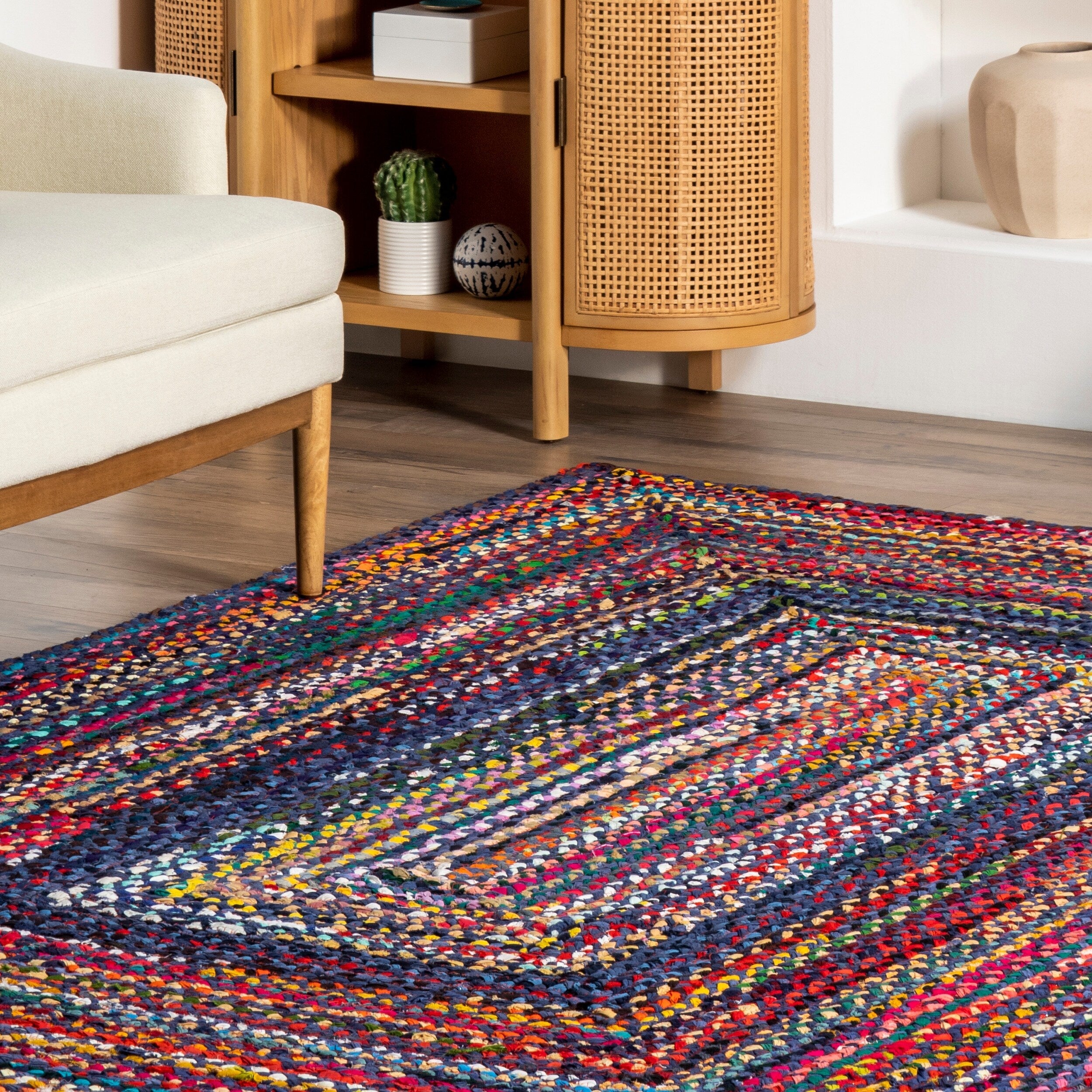 Nuloom Tammara Bohemian Hand Braided Area Rug