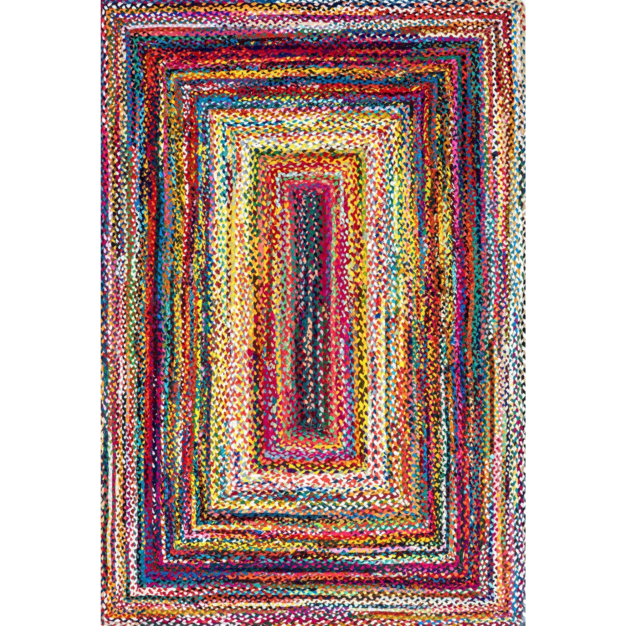 Nuloom Tammara Bohemian Hand Braided Area Rug