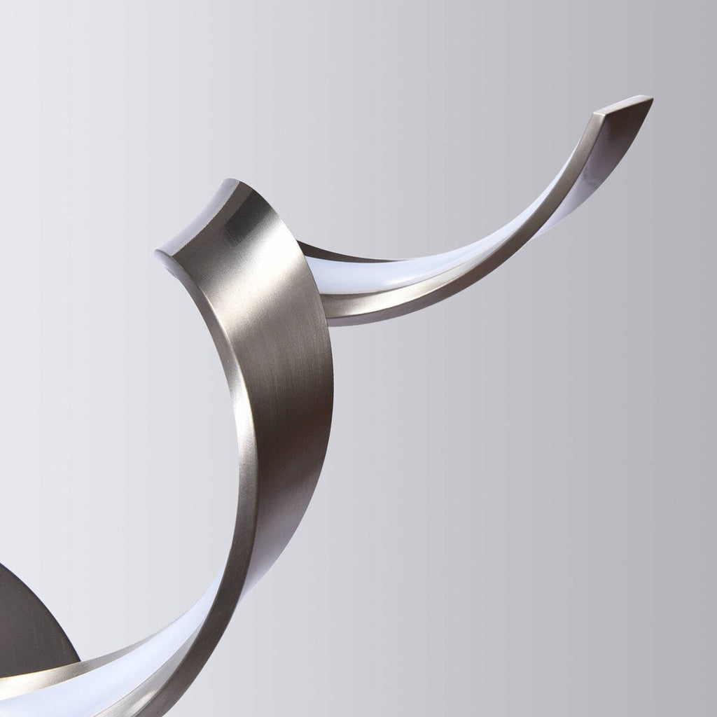 Modern Spiral Design LED Bathroom Vanity Light Dimmable Wall Light