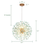 OYIPRO Modern Firework Sputnik Chandelier Crystal Pendant Lighting