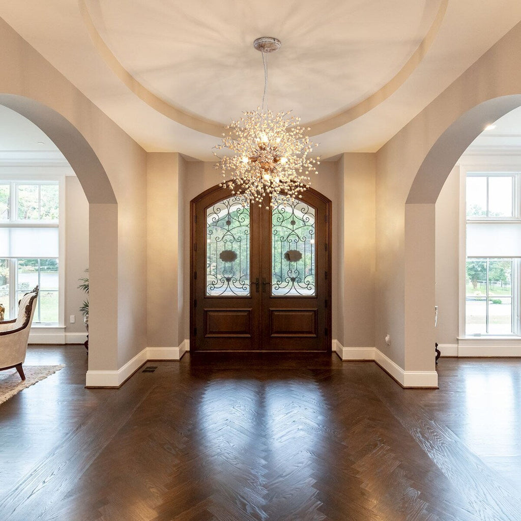 OYIPRO Modern Firework Sputnik Chandelier Crystal Pendant Lighting