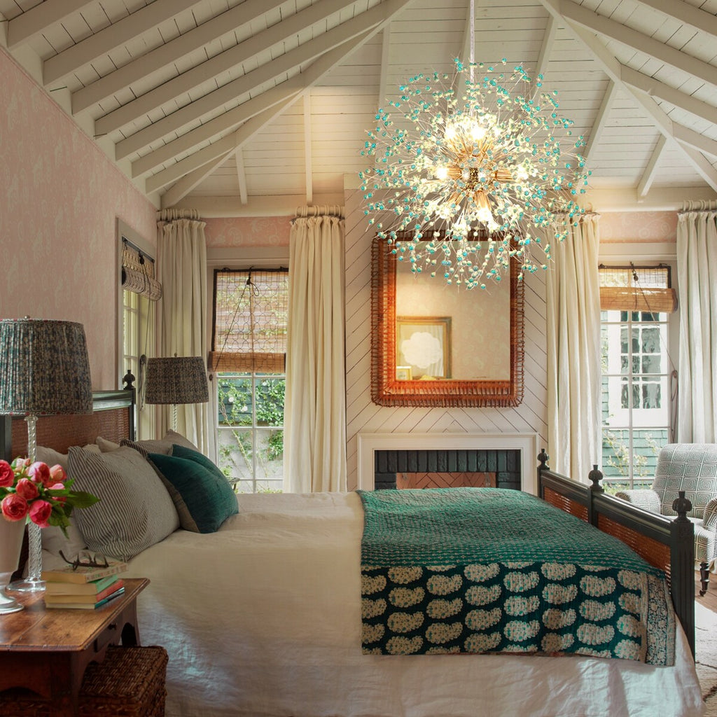 OYIPRO Modern Firework Sputnik Chandelier Crystal Pendant Lighting