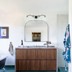 Ora Modern Dimmable Black Gold Bathroom Vanity Lights