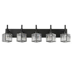 Ora Modern Dimmable Crystal Bathroom Light Fixtures Over Mirror Glam Vanity Lights