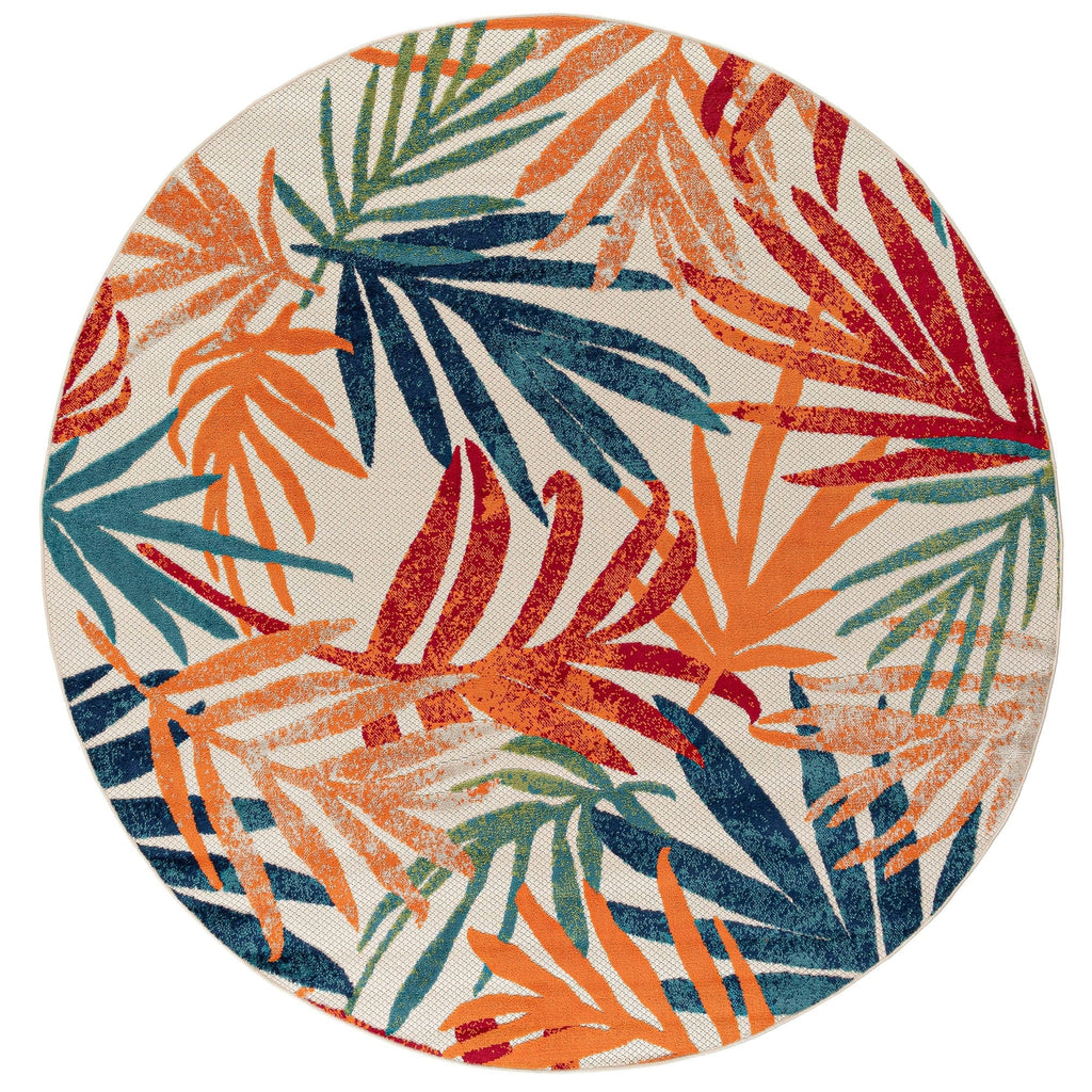 Origin Coastal Floral Indoor/Outdoor Area Rug.