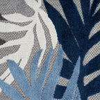 Origin Coastal Floral Indoor/Outdoor Area Rug.