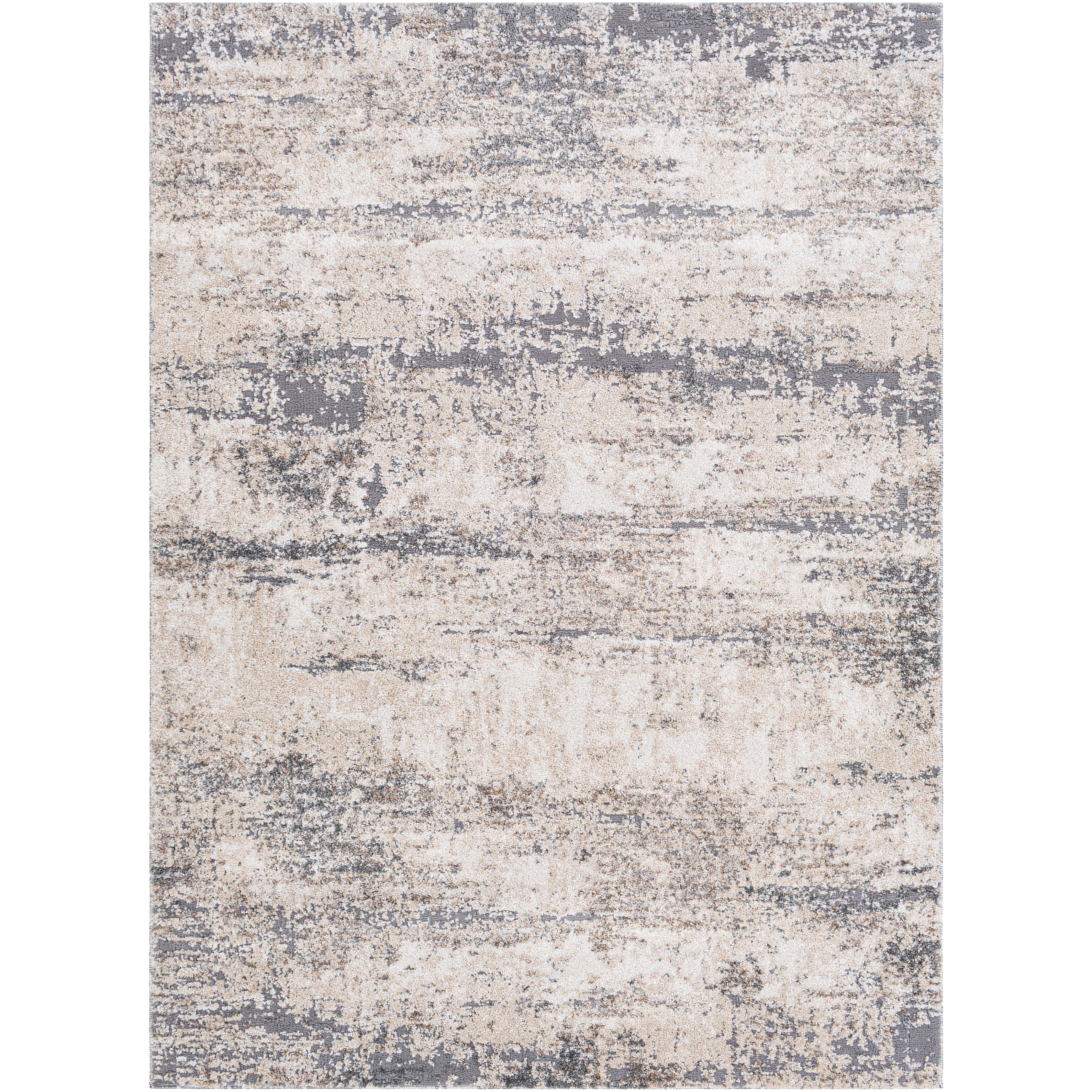 Livabliss Oskar Modern Distressed Area Rug
