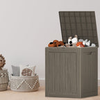 Outdoor Patio Storage Resin Lockable Deck Box