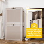 Outdoor Patio Storage Resin Lockable Deck Box