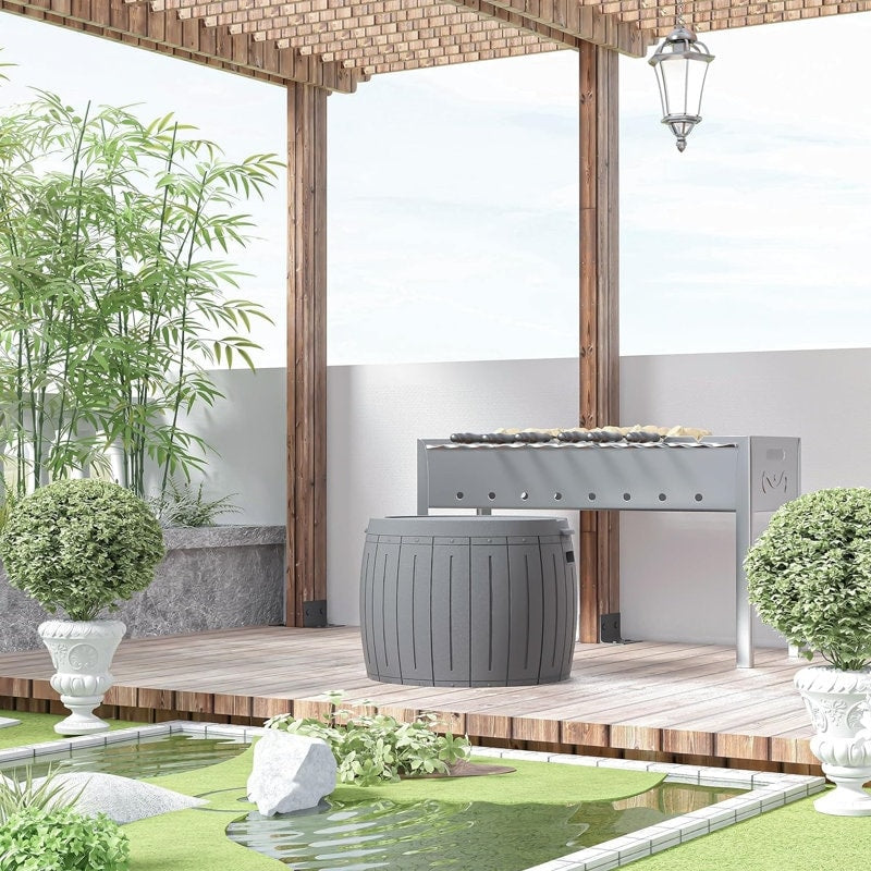 Outdoor Patio Storage Resin Lockable Deck Box