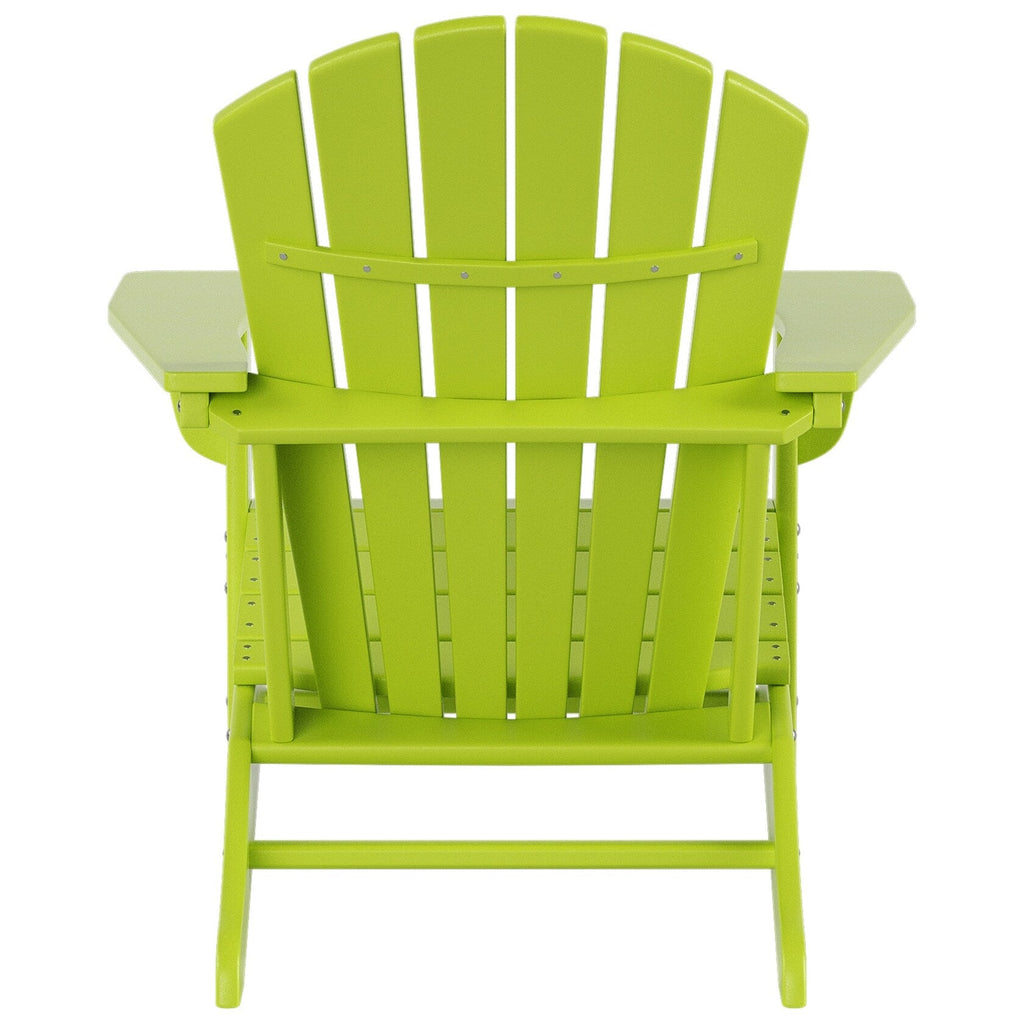 Polytrends Altura Outdoor Eco-Friendly All Weather Poly Patio Adirondack Chair (Set of 2)
