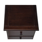 Palace Imports 100% Solid Wood 3-Drawer Nightstand with Metal or Wooden Knobs