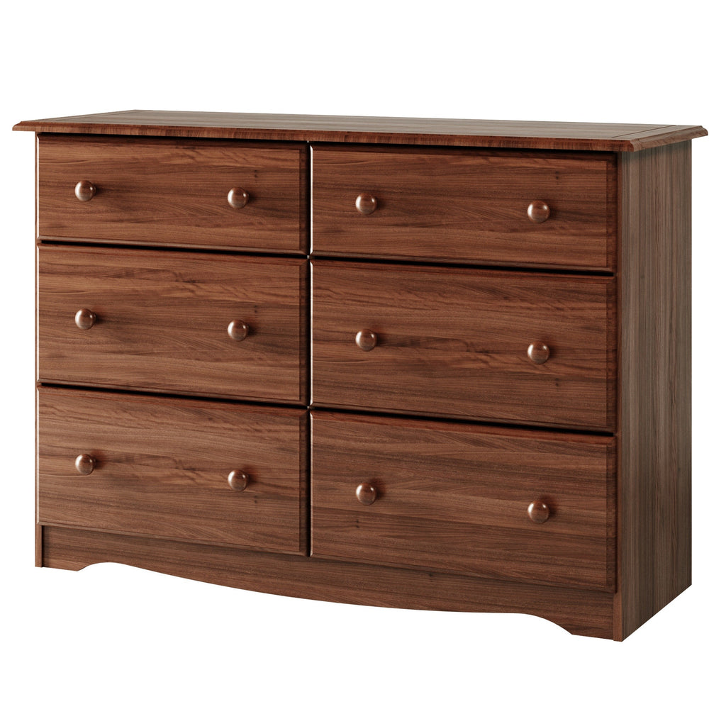Palace Imports 100% Solid Wood 6-Drawer Dresser