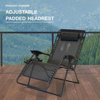 Sun-Ray 1pc Oversized Zero Gravity Chair