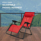 Sun-Ray 1pc Oversized Zero Gravity Chair