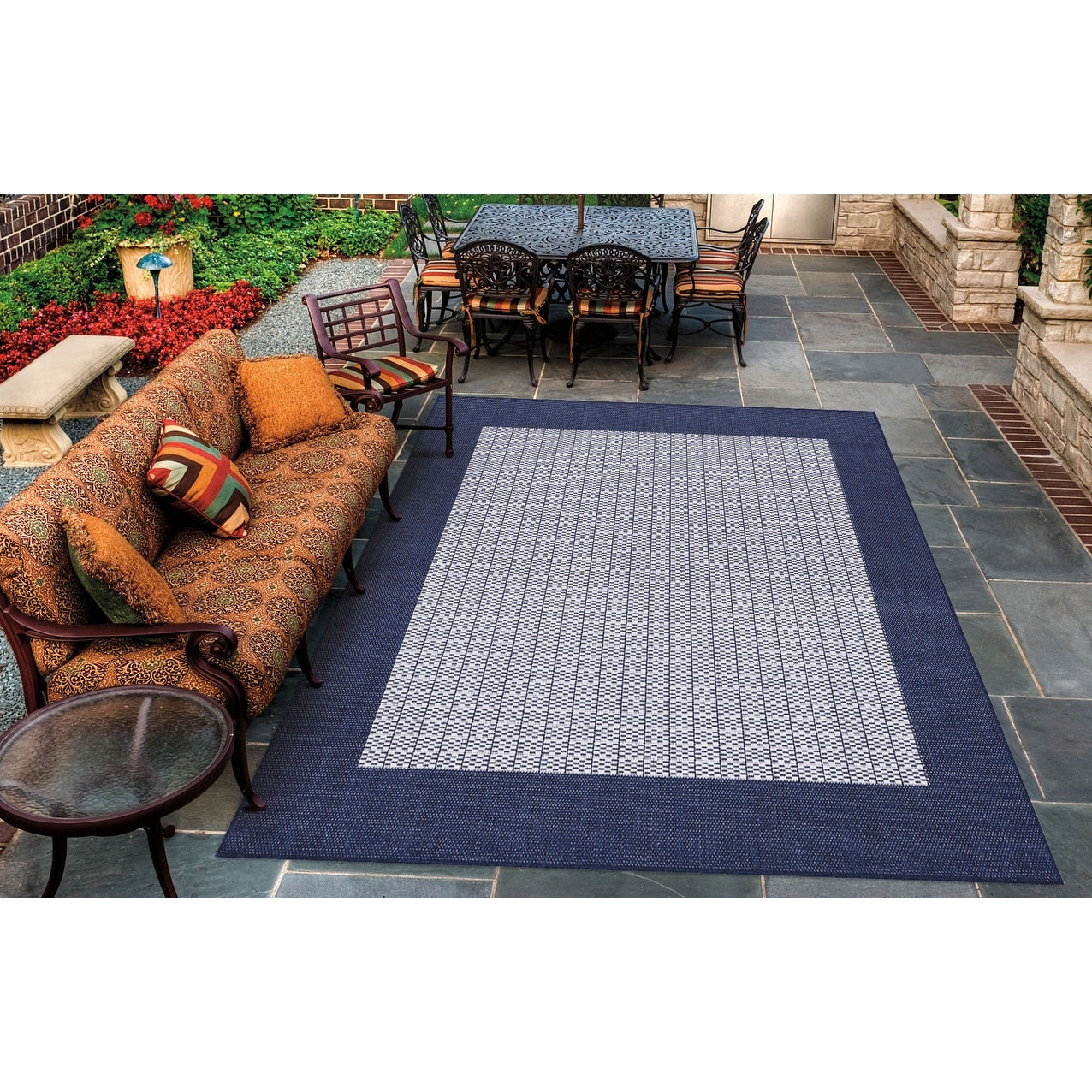 Dream Decor Rugs Pergola Quad Indoor Outdoor Area Rug
