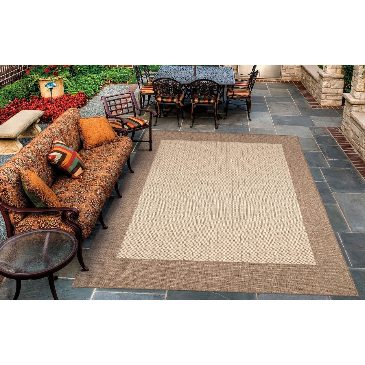 Dream Decor Rugs Pergola Quad Indoor Outdoor Area Rug