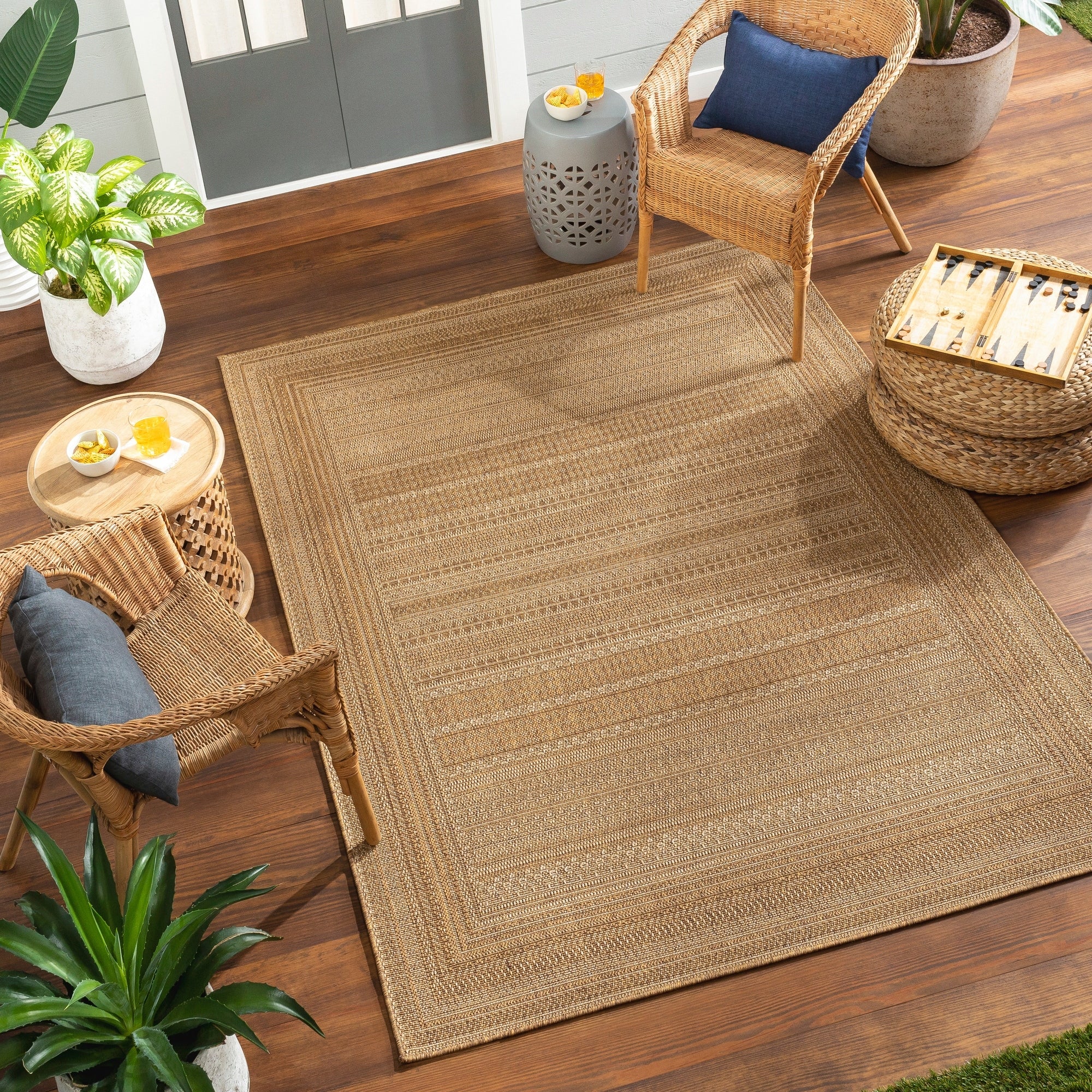 Livabliss Pismo Indoor/ Outdoor Casual Lodge Area Rug