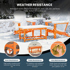 Polytrends Laguna Hdpe All Weather Outdoor Patio Rectangular Coffee Table