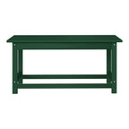 Polytrends Laguna Hdpe All Weather Outdoor Patio Rectangular Coffee Table