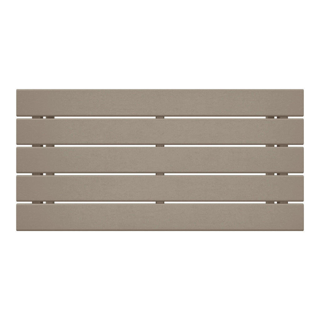 Polytrends Laguna Hdpe All Weather Outdoor Patio Rectangular Coffee Table