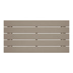 Polytrends Laguna Hdpe All Weather Outdoor Patio Rectangular Coffee Table