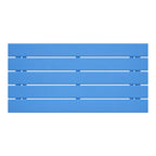 Polytrends Laguna Hdpe All Weather Outdoor Patio Rectangular Coffee Table