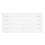 Polytrends Laguna Hdpe All Weather Outdoor Patio Rectangular Coffee Table