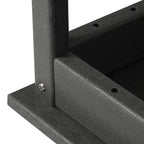 Polytrends Laguna Hdpe All Weather Outdoor Patio Rectangular Coffee Table